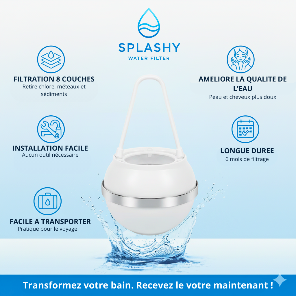 Filtre de bain Splashy™